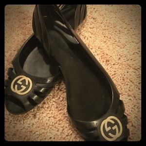 Authentic Gucci Rubber Sandal